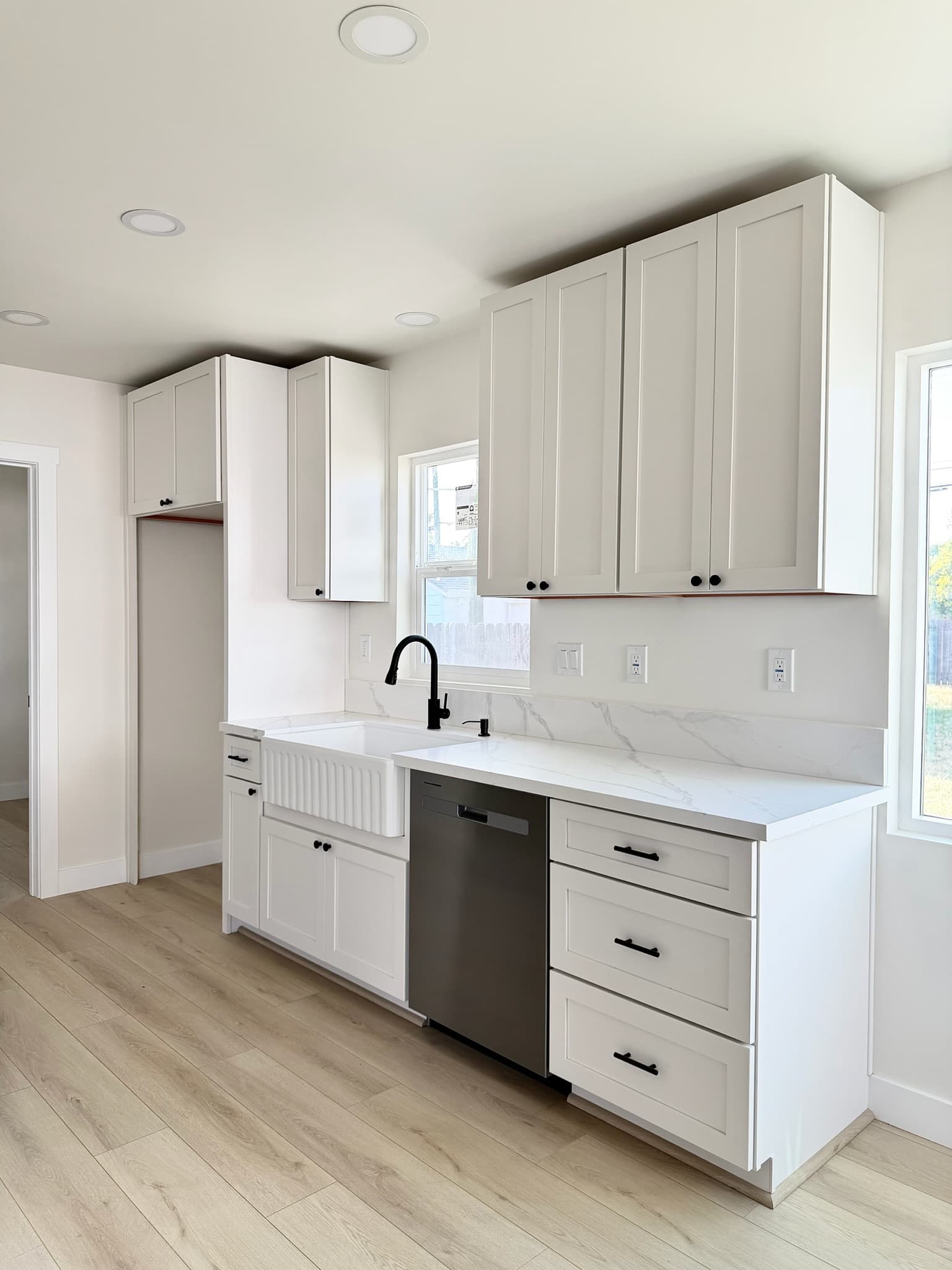 Professional fire restoration contractors — restored kitchen in Northern California by Summit Fire Restoration